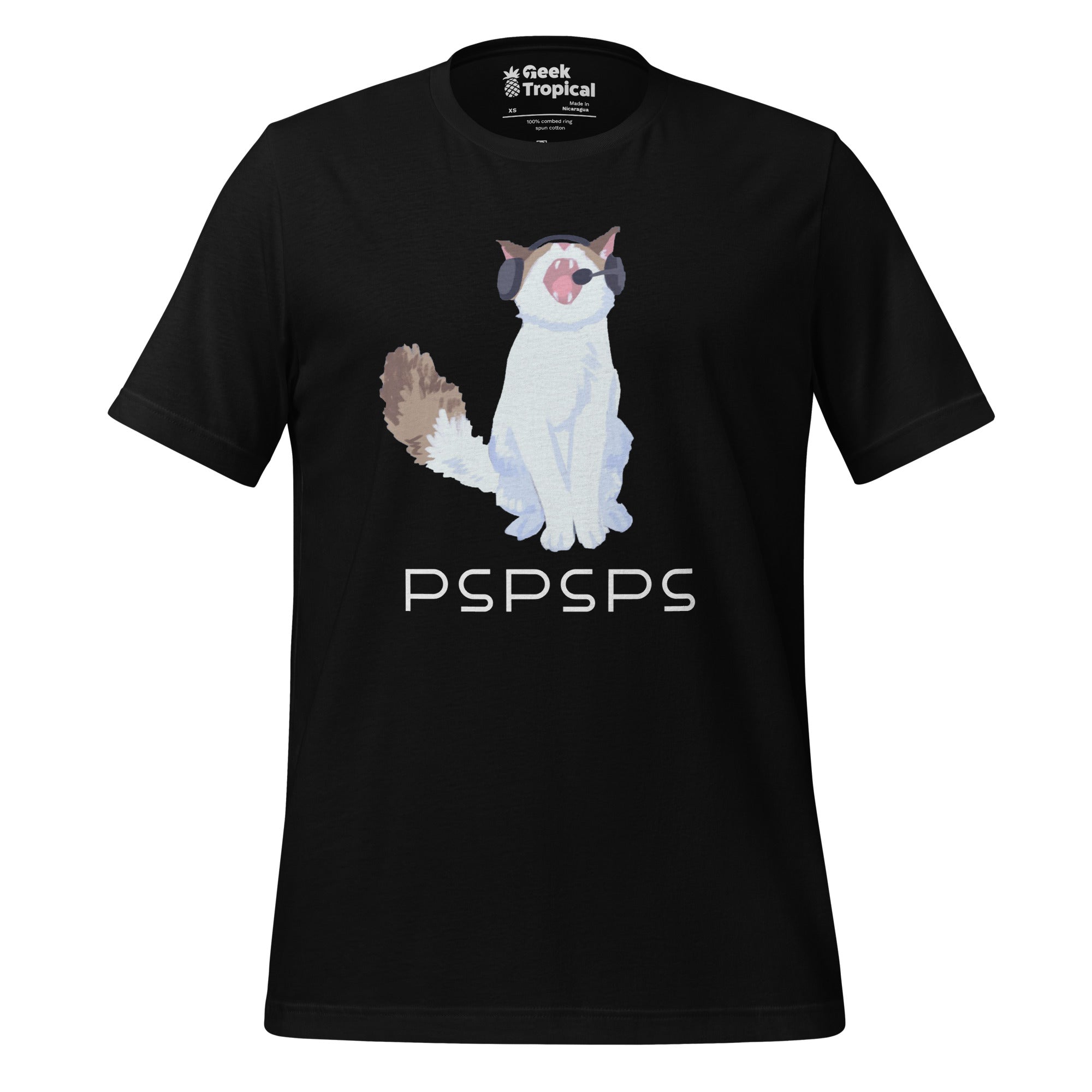 Video Game Cats T-Shirt Geek Nerd Design by Claire Murphy
