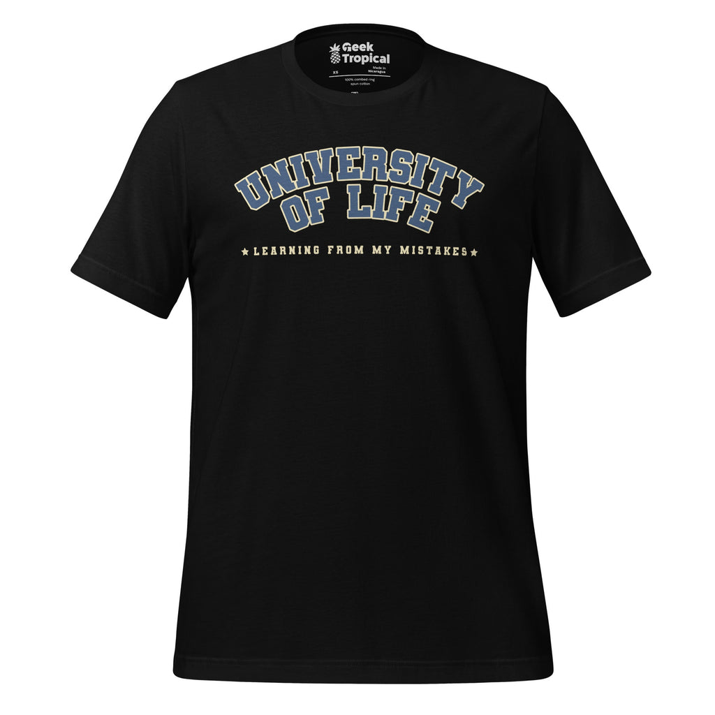 University of Life T-Shirt Geek Nerd Advertise to Meta Design by Tobe Fonseca FLOW DESC WRITING