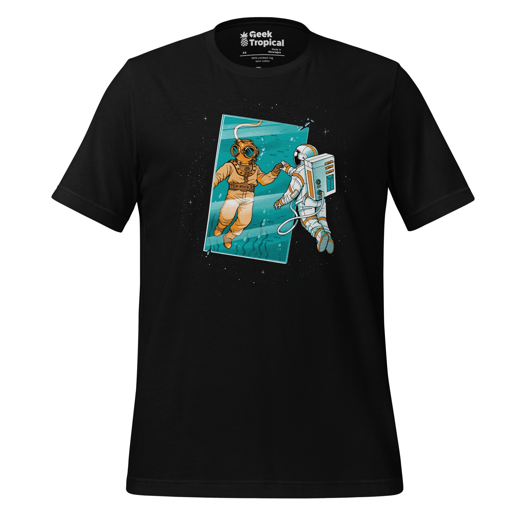 The Other Side of The Mirror T-Shirt Geek Nerd Advertise to Meta Design by Tobe Fonseca FLOW DESC WRITING