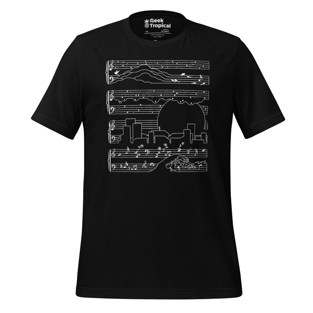 The Moonlight Sonata T-Shirt Geek Nerd Advertise to Meta Design by Tobe Fonseca FLOW DESC WRITING