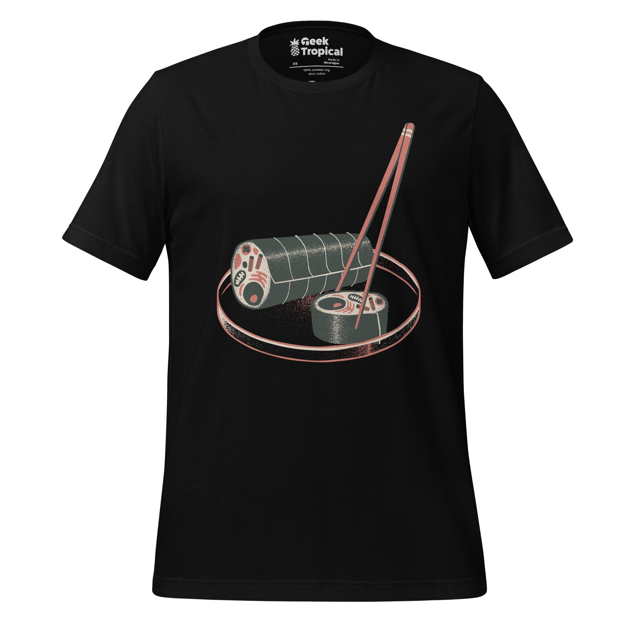 Sushi Cell Science T-Shirt Geek Nerd Advertise to Meta Anime Design by Tobe Fonseca