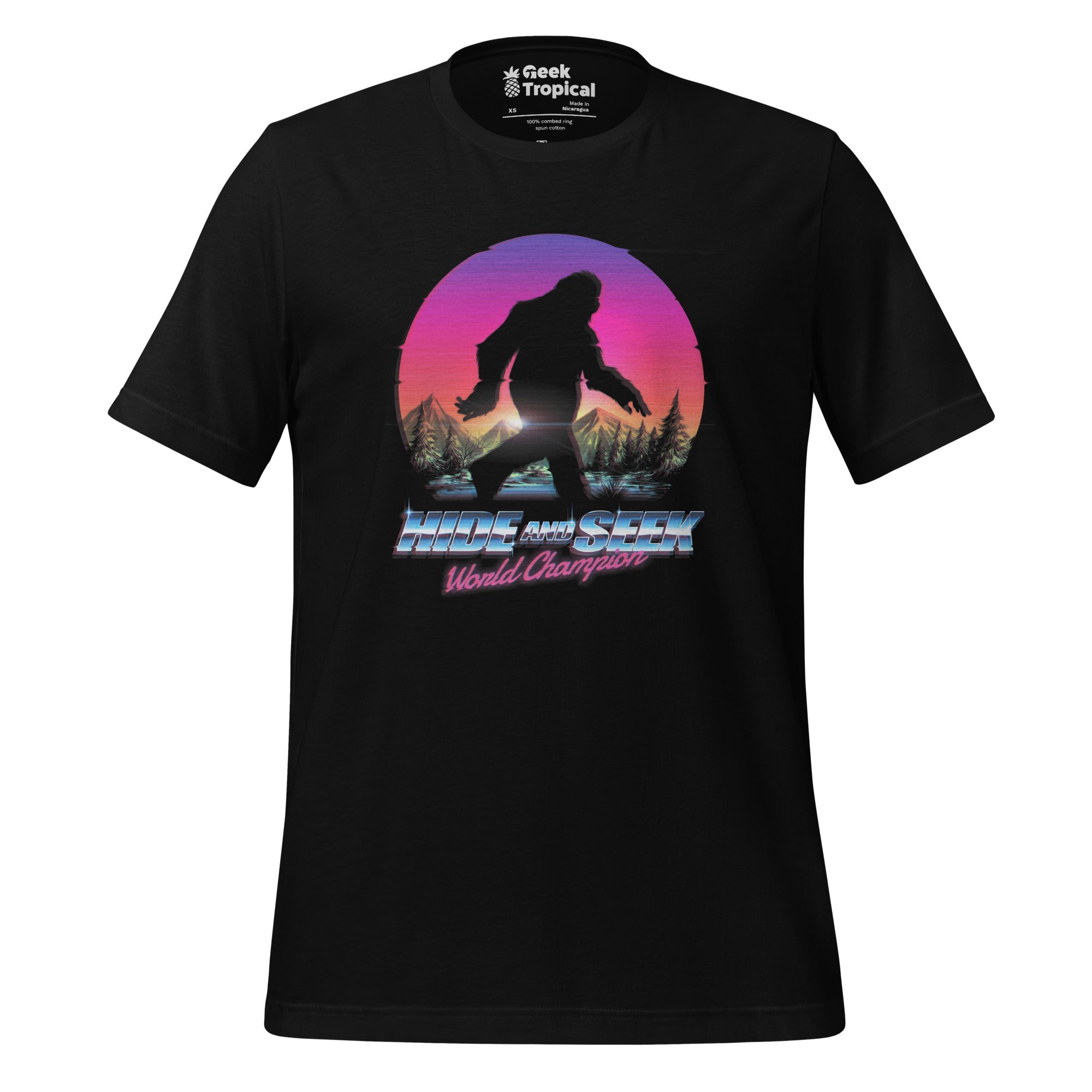 Hide And Seek World Champion T-Shirt Geek Nerd Advertise to Meta Botany Print Design by Tobe Fonseca
