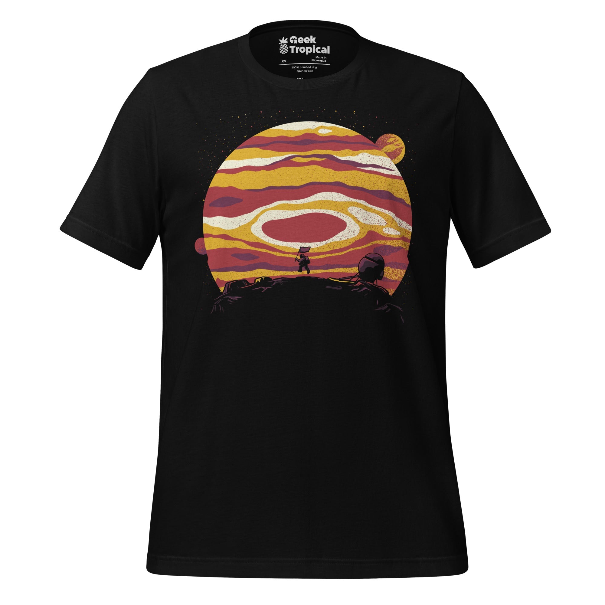 Explore Space Astronaut T-Shirt Geek Nerd Advertise to Meta Design by Tobe Fonseca FLOW DESC WRITING