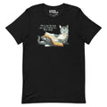 Grey Cat Reading T-Shirt 1