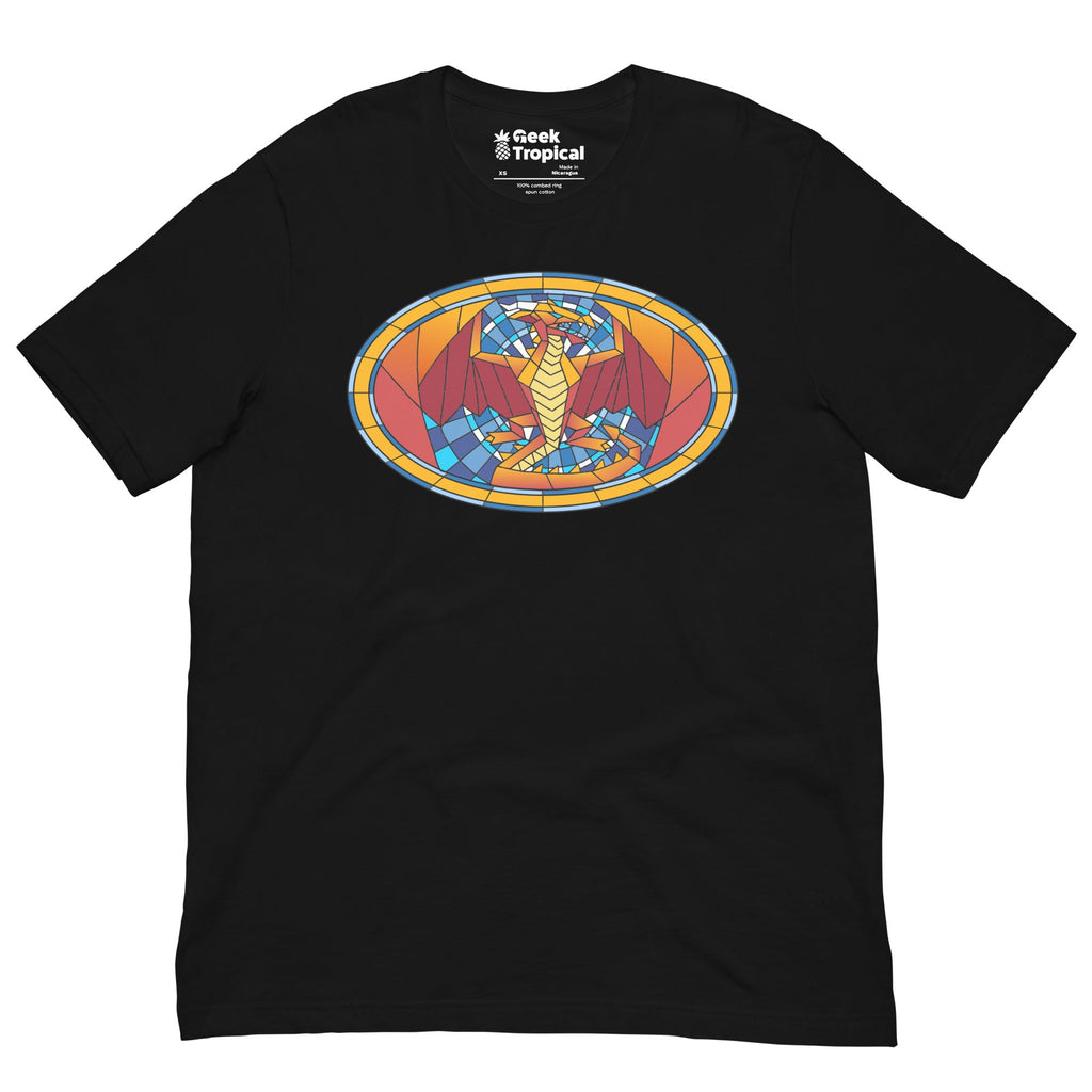 Dragon Stained Glass T-Shirt 5