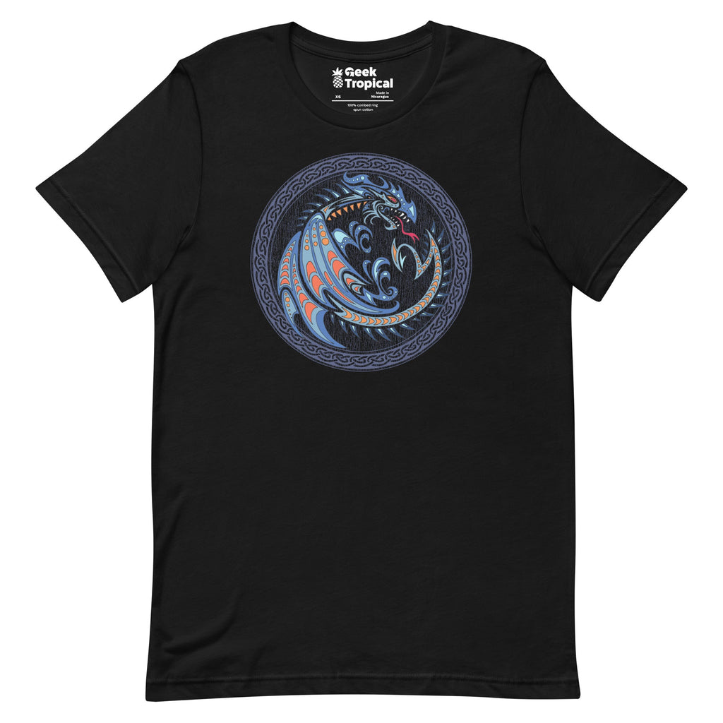 Tribal Dragon Crest T-Shirt 1