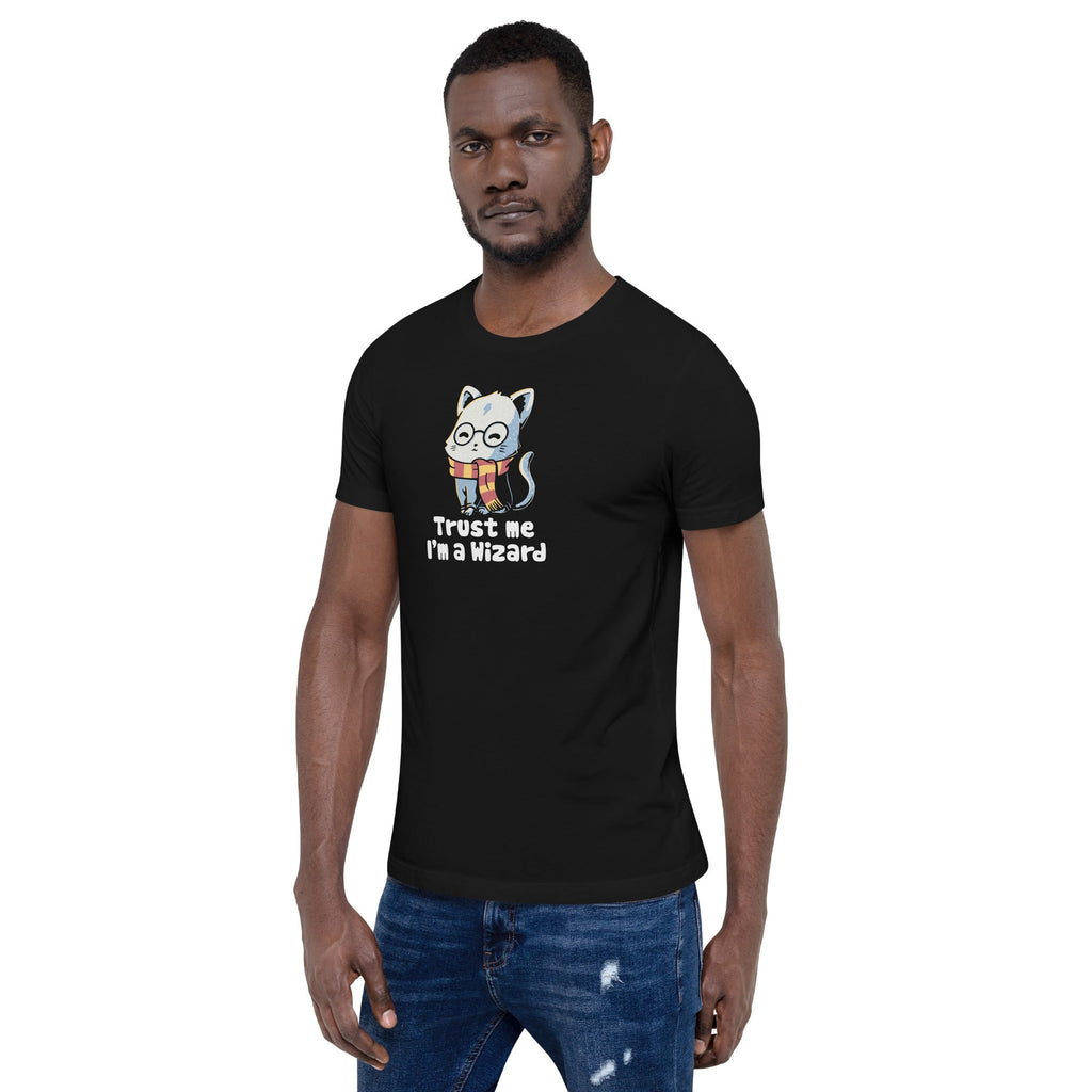 Trust me I'm A Wizard T-Shirt Geek Nerd Advertise to Meta Design by Tobe Fonseca dnd & rpg print