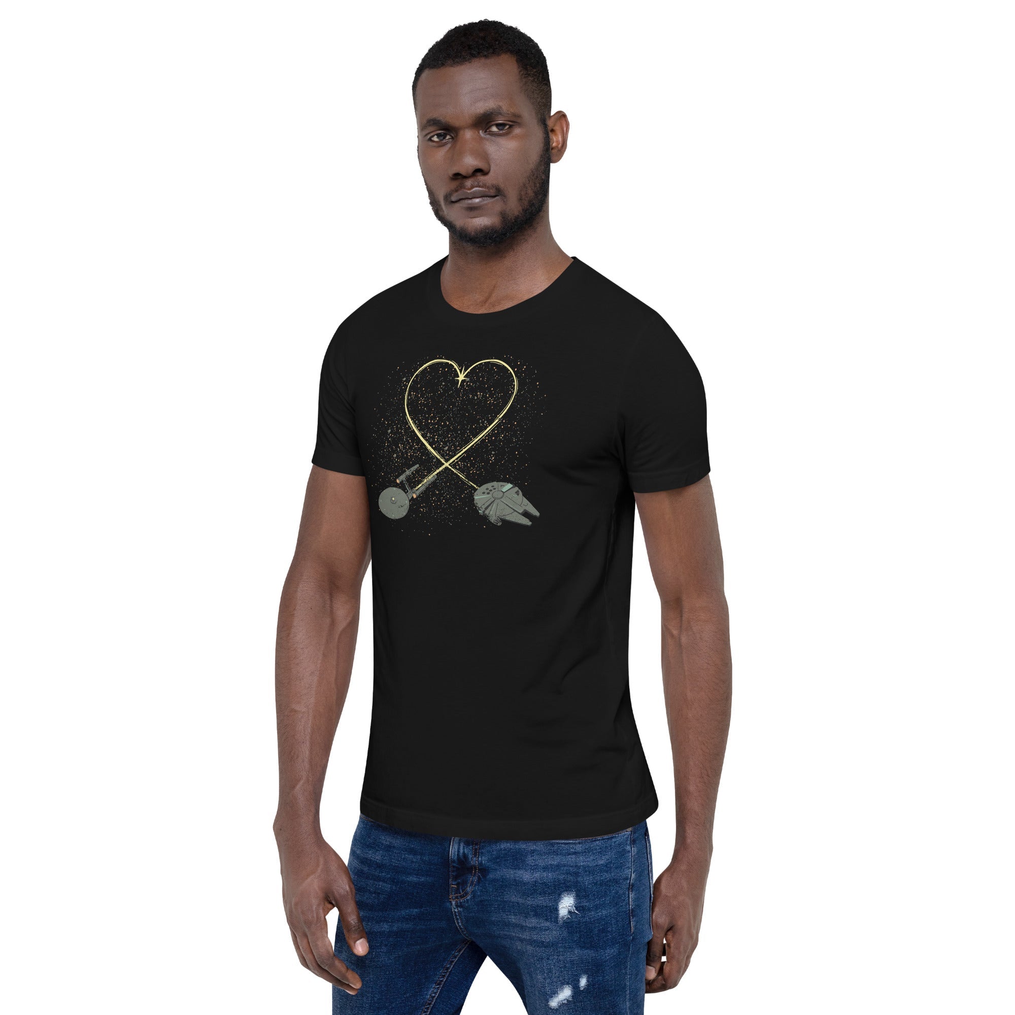 Wars Love T-Shirt Geek Nerd Advertise to Meta Design by Tobe Fonseca FLOW DESC WRITING