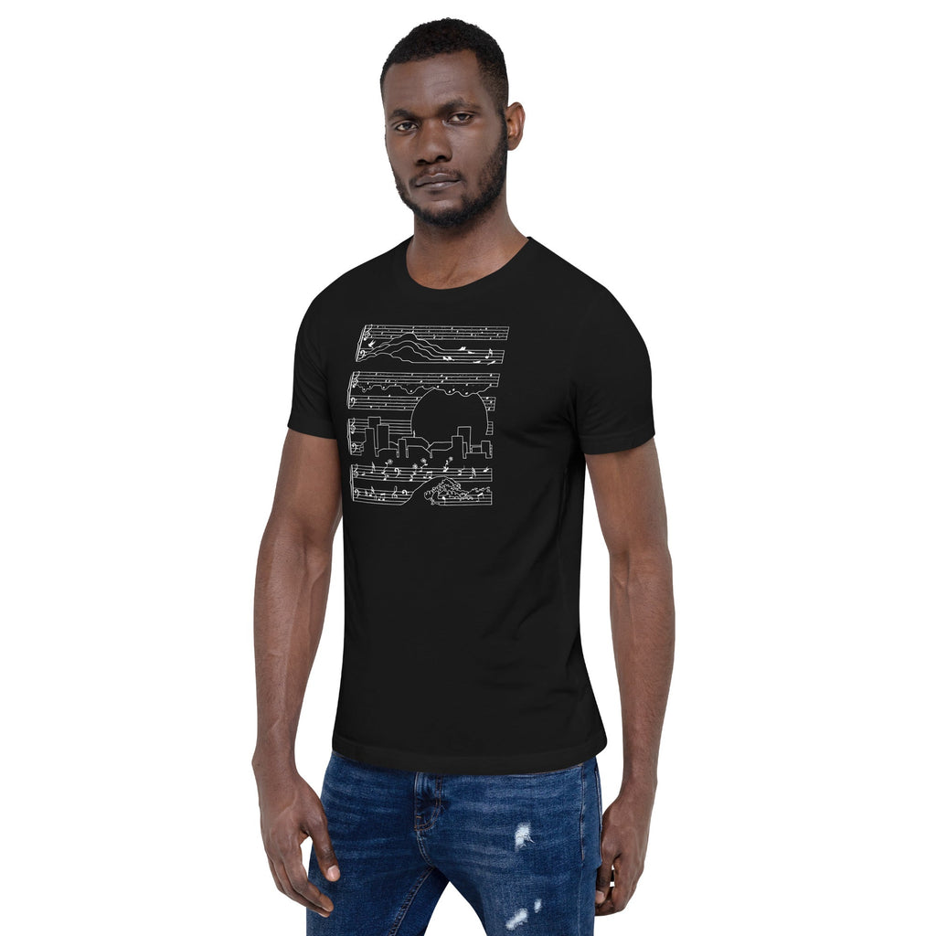 The Moonlight Sonata T-Shirt Geek Nerd Advertise to Meta Design by Tobe Fonseca FLOW DESC WRITING