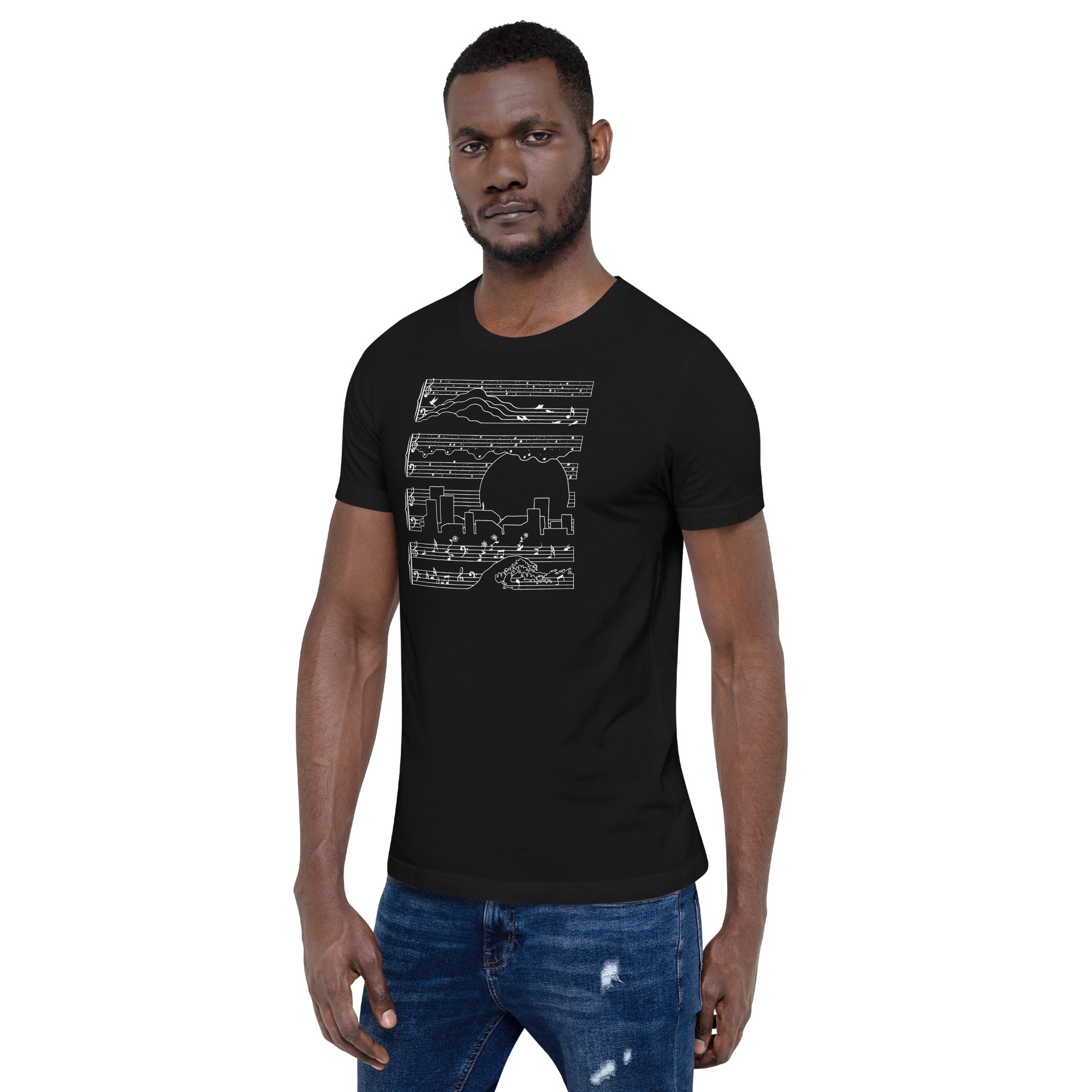 The Moonlight Sonata T-Shirt Geek Nerd Advertise to Meta Design by Tobe Fonseca FLOW DESC WRITING