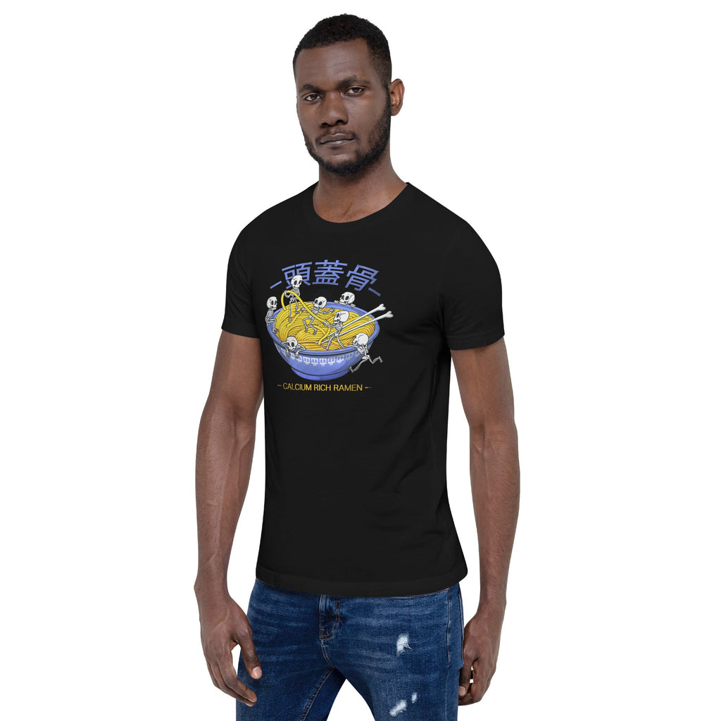 Kawaii Anime Skull Shirt Japanese Skeleton T-Shirt Geek Nerd Advertise to Meta Anime Design by Tobe Fonseca