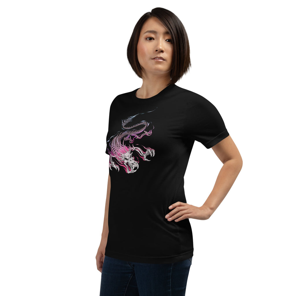 Chinese Skull Dragon T-Shirt Geek Nerd Advertise to Meta Design by Tobe Fonseca Fantasy Prints