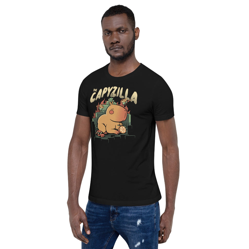 Capyzilla Kawaii Monster T-Shirt Geek Nerd Advertise to Meta Animal Patterns Anime