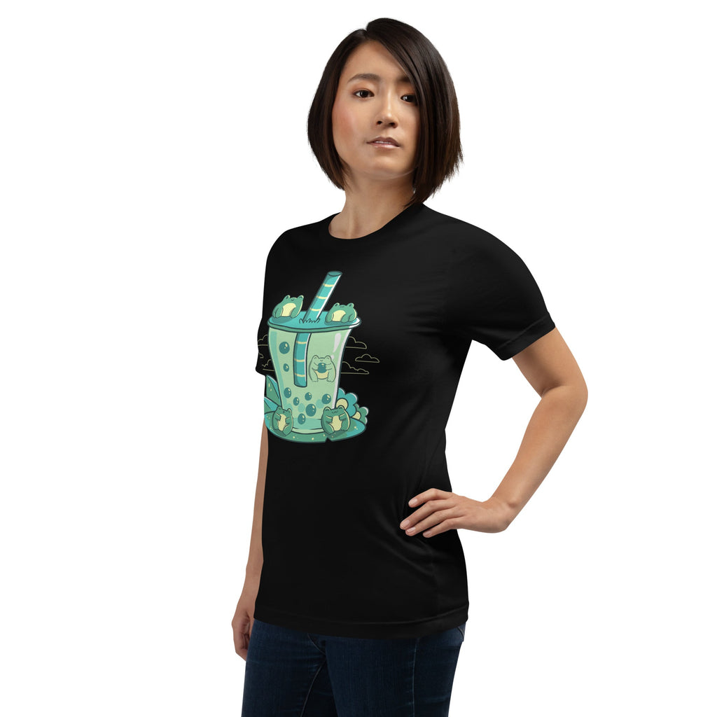 Bubble Toad T-Shirt Geek Nerd Advertise to Meta Animal Patterns Design by Tobe Fonseca