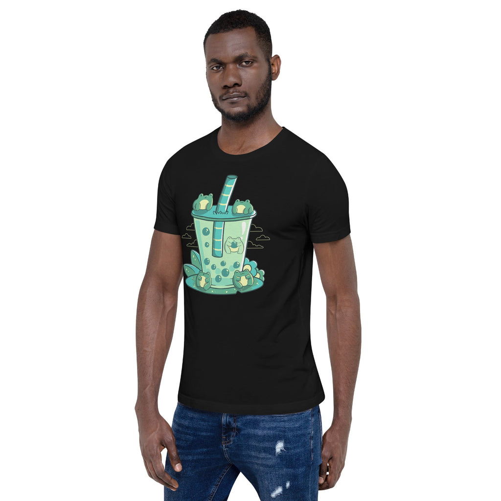 Bubble Toad T-Shirt Geek Nerd Advertise to Meta Animal Patterns Design by Tobe Fonseca