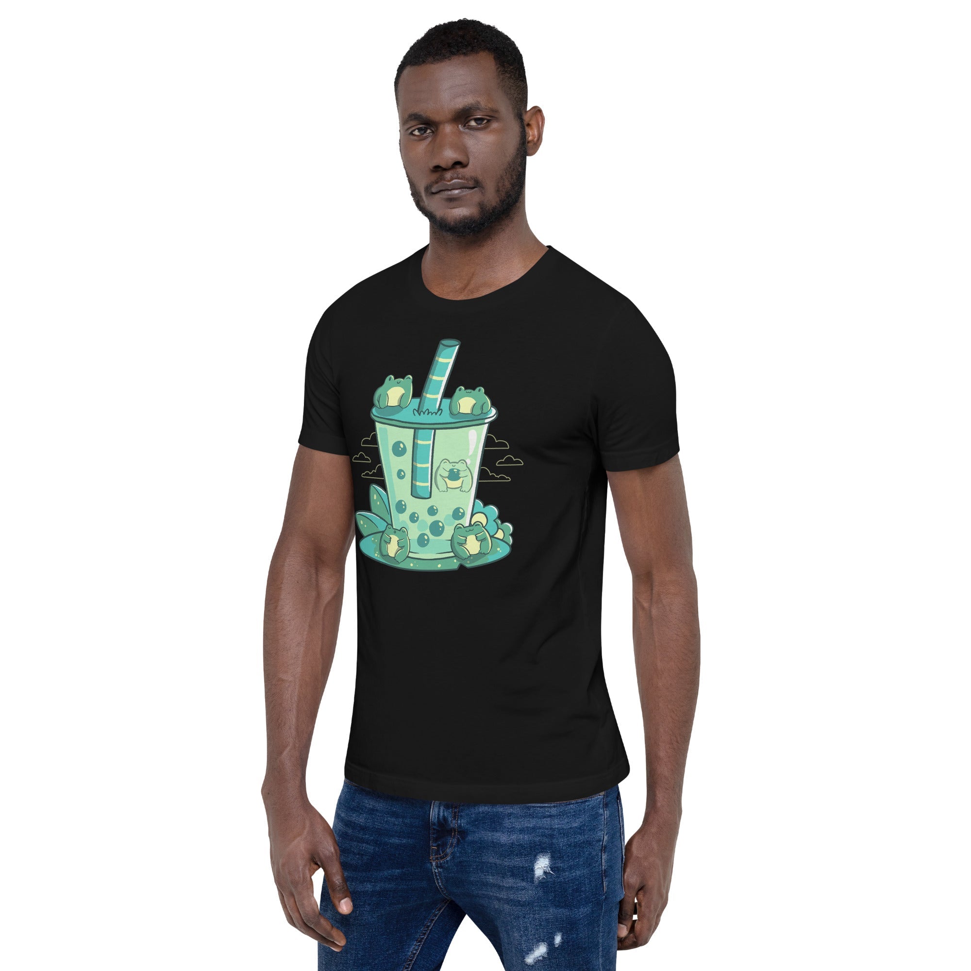 Bubble Toad T-Shirt Geek Nerd Advertise to Meta Animal Patterns Design by Tobe Fonseca