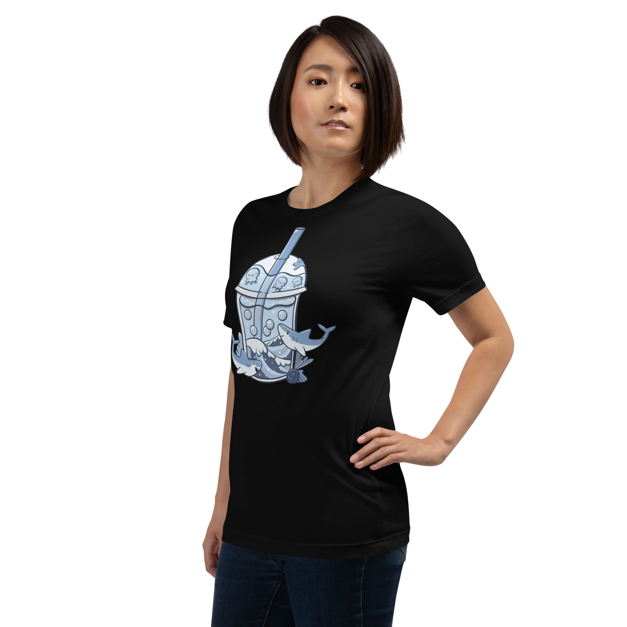 Bubble Sea Funny Drink T-Shirt Geek Nerd Advertise to Meta Design by Tobe Fonseca FLOW DESC WRITING