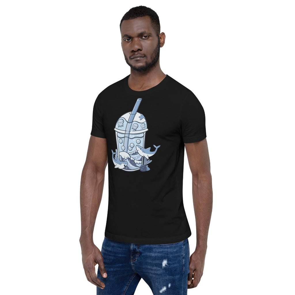 Bubble Sea Funny Drink T-Shirt Geek Nerd Advertise to Meta Design by Tobe Fonseca FLOW DESC WRITING