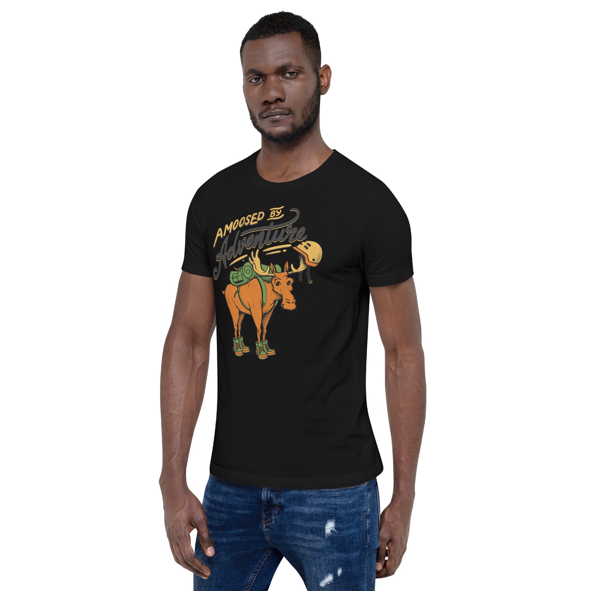 Amoosed by Adventure T-Shirt Geek Nerd Advertise to Meta Animal Patterns Design by Tobe Fonseca