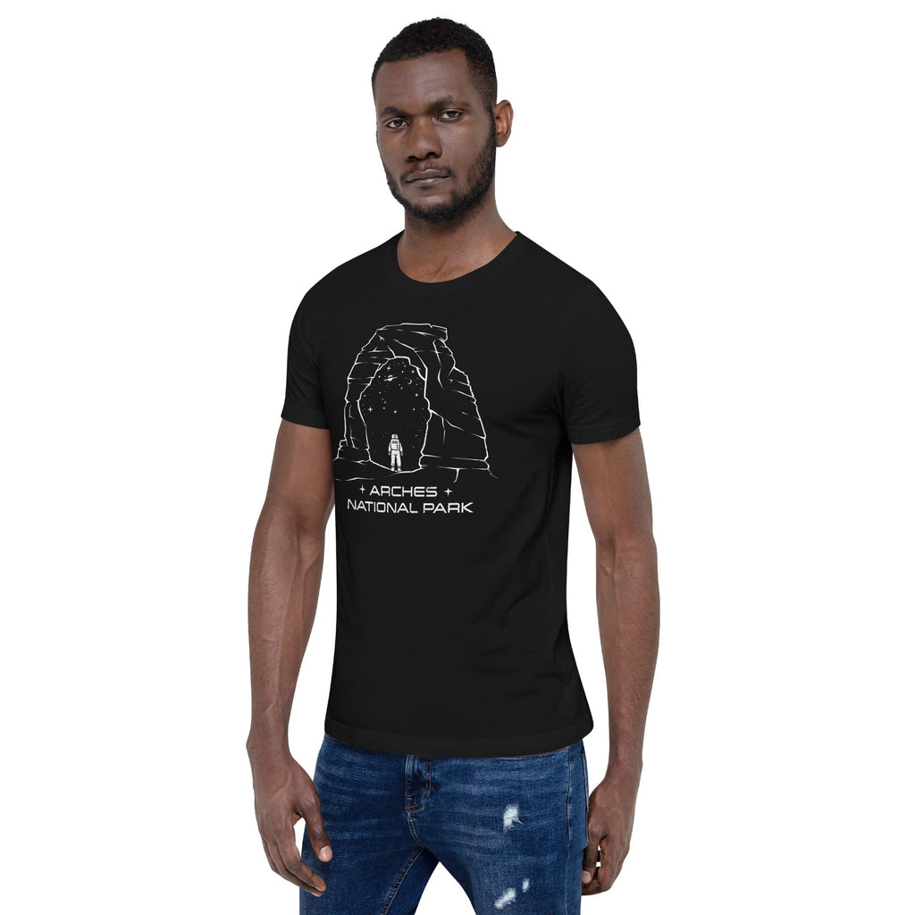 Arches National Park T-Shirt Geek Nerd Advertise to Meta Design by Tobe Fonseca FLOW DESC WRITING