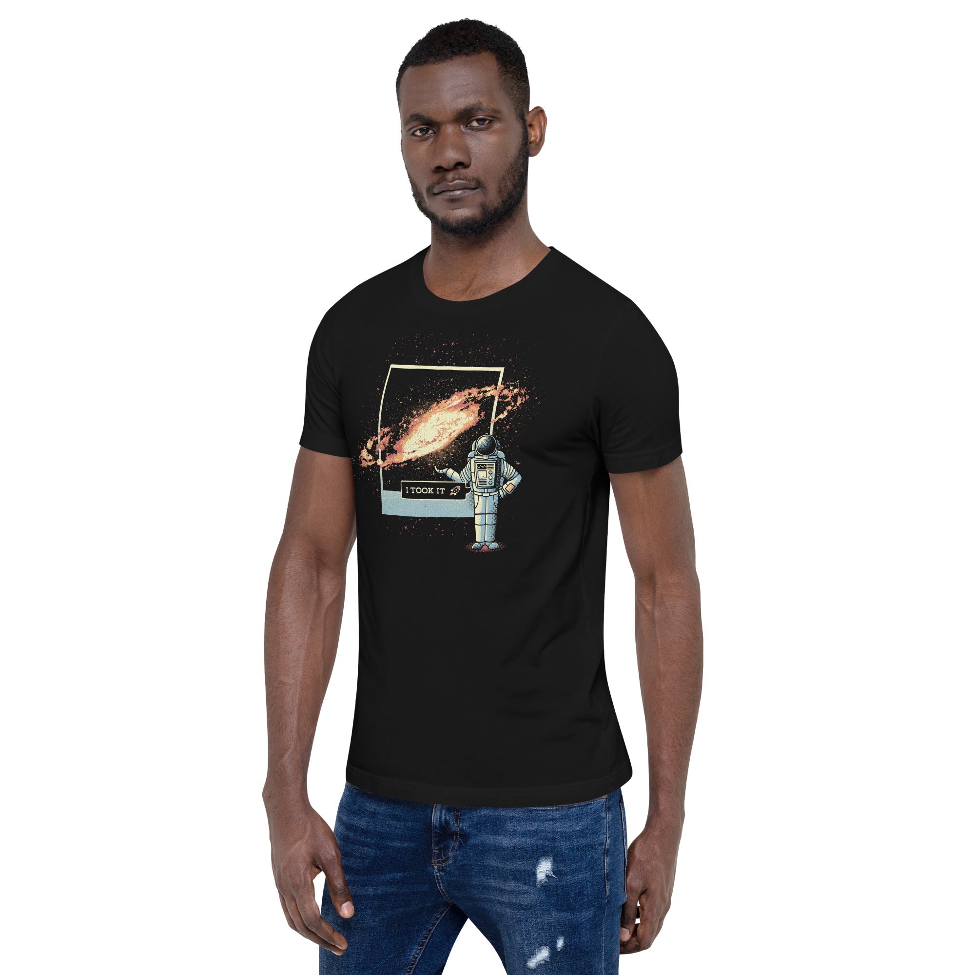 Astronaut Astro Photography of The Universe T-Shirt Geek Nerd Advertise to Meta Design by Tobe Fonseca outer space & astronaut print