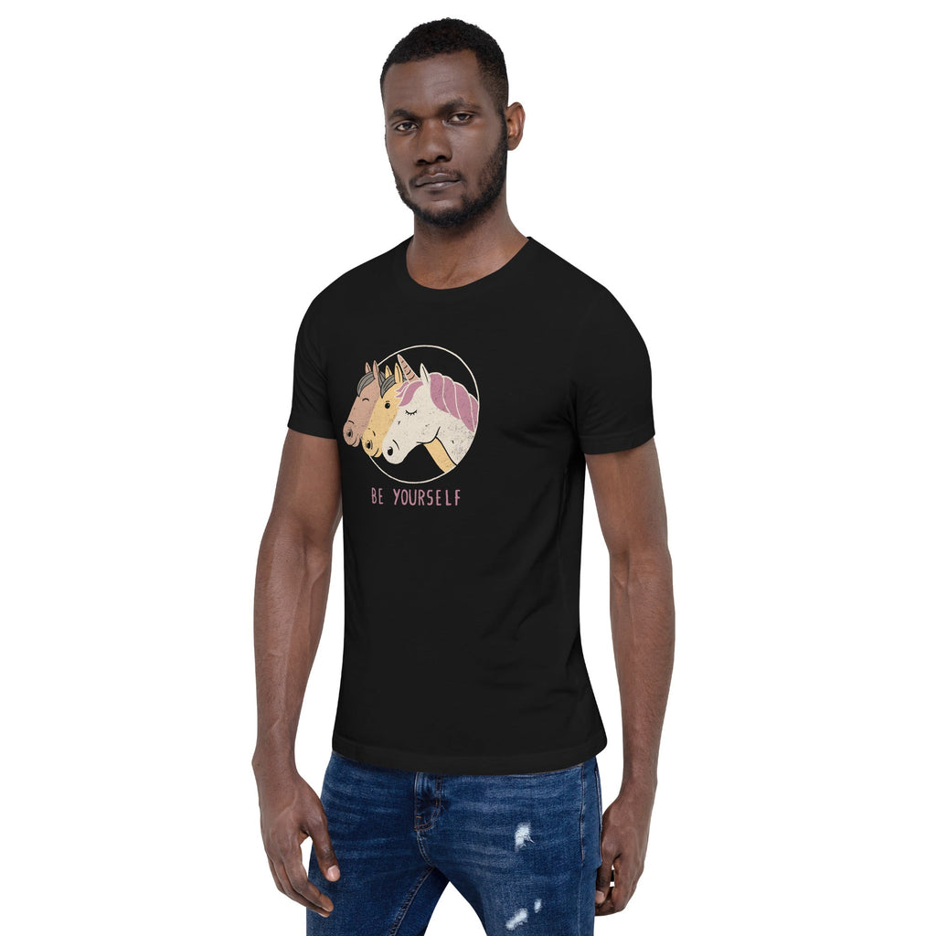 Be Yourself T-Shirt Geek Nerd Advertise to Meta Design by Tobe Fonseca LGBTQ+ Patterns