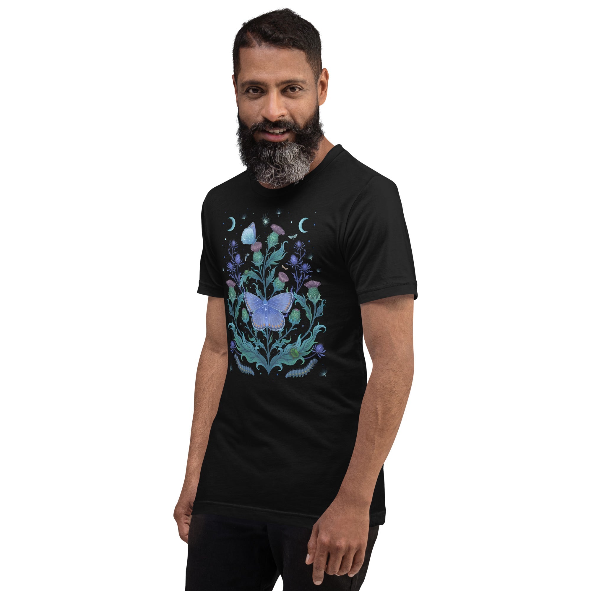 Thistle Home T-Shirt Geek Nerd Advertise to Meta Botany Print Design by Episodic