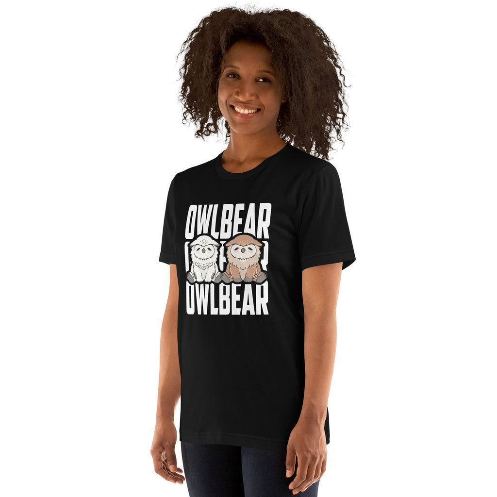 Dnd Owlbears T-Shirt Geek Nerd Advertise to Meta Animal Patterns Design by Ardi Tong