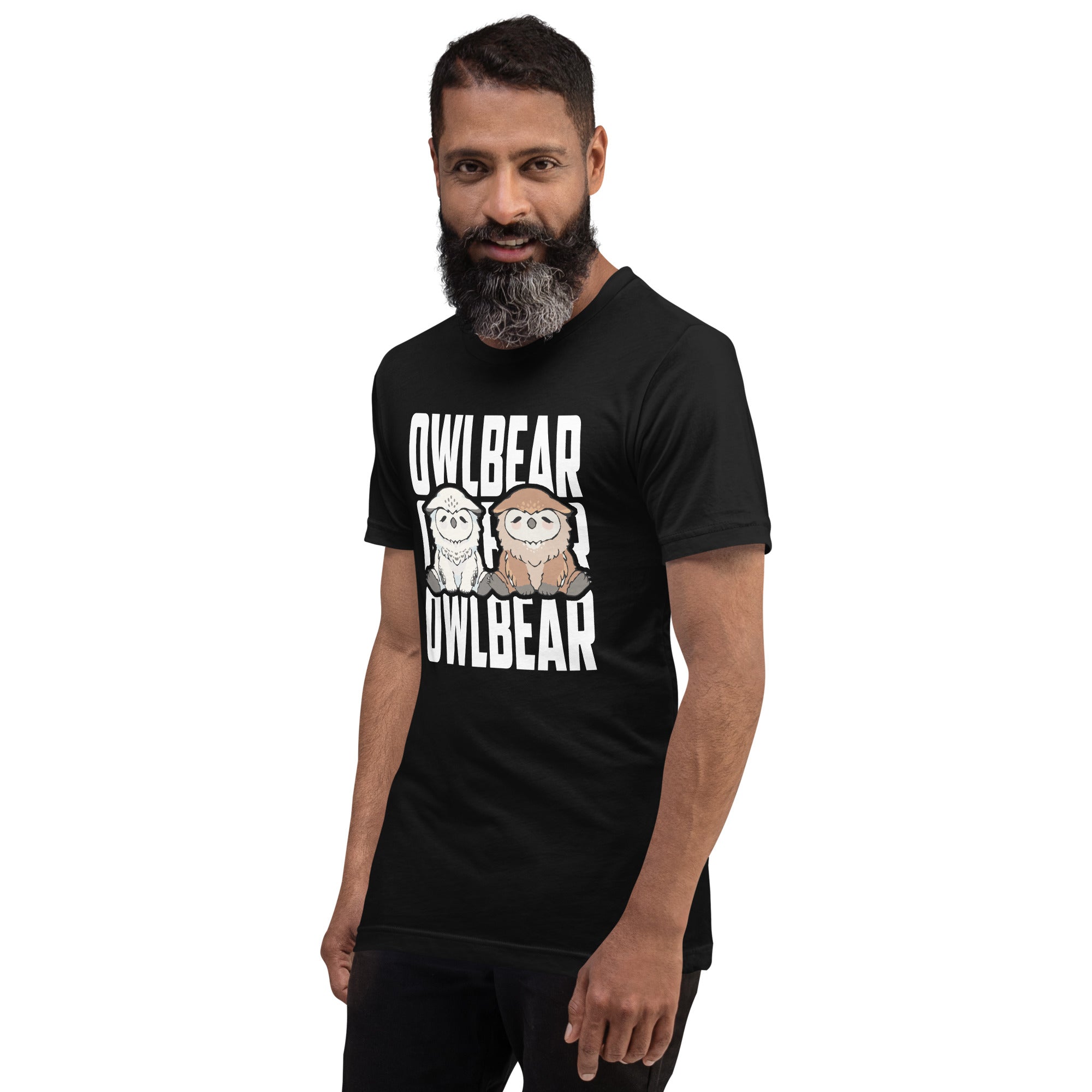 Dnd Owlbears T-Shirt Geek Nerd Advertise to Meta Animal Patterns Design by Ardi Tong