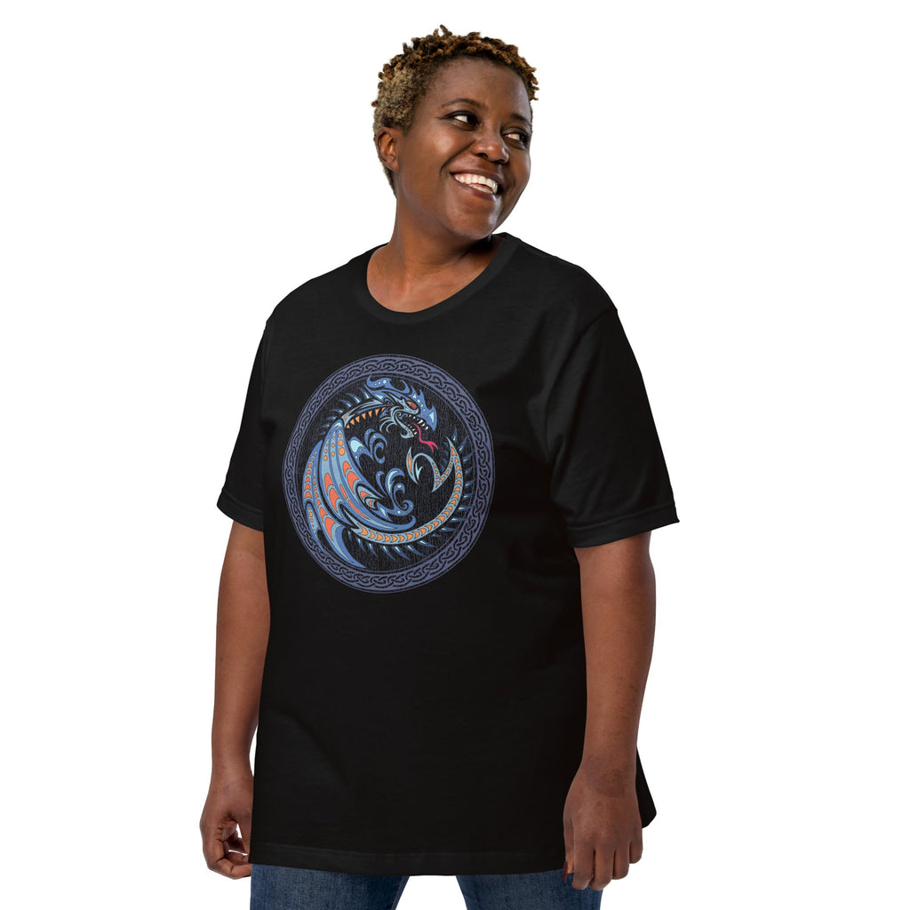 Tribal Dragon Crest T-Shirt 5
