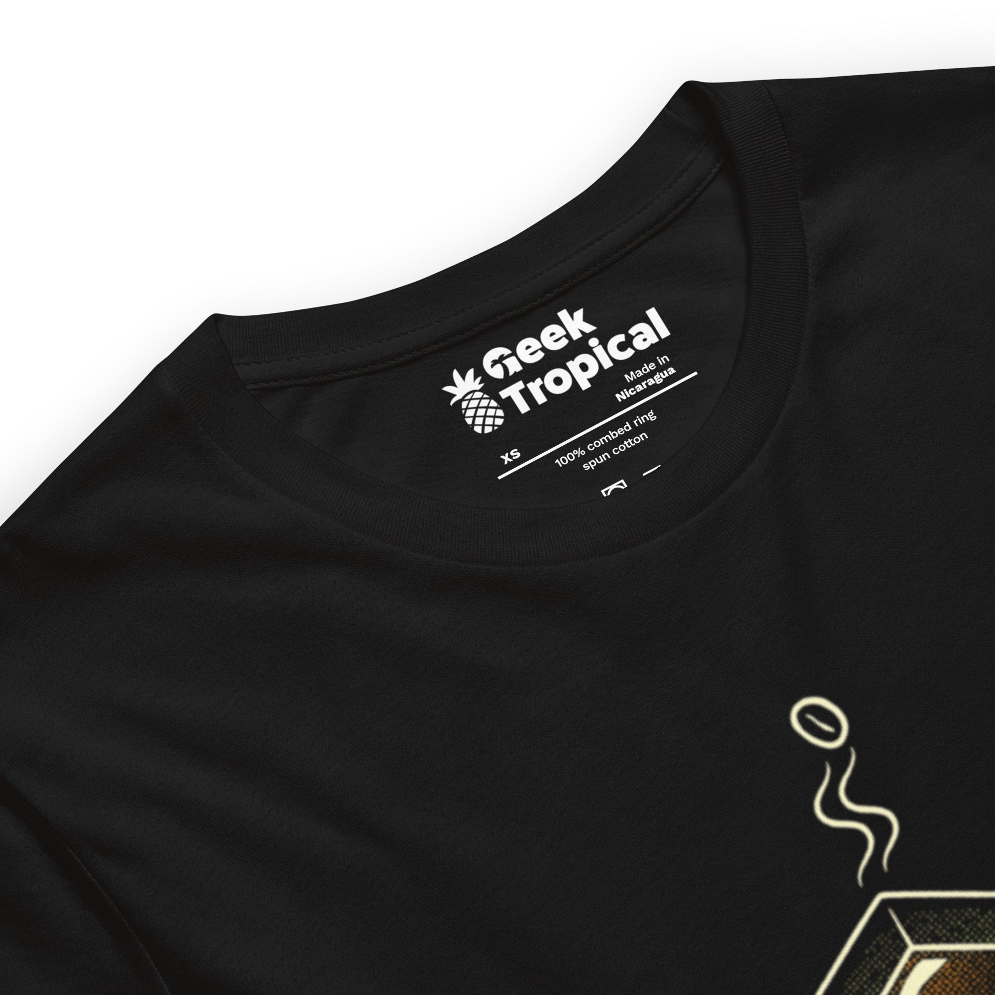 Caffeine Molecule Coffe Mug T-Shirt Geek Nerd Design by Tobe Fonseca FLOW DESC WRITING science print
