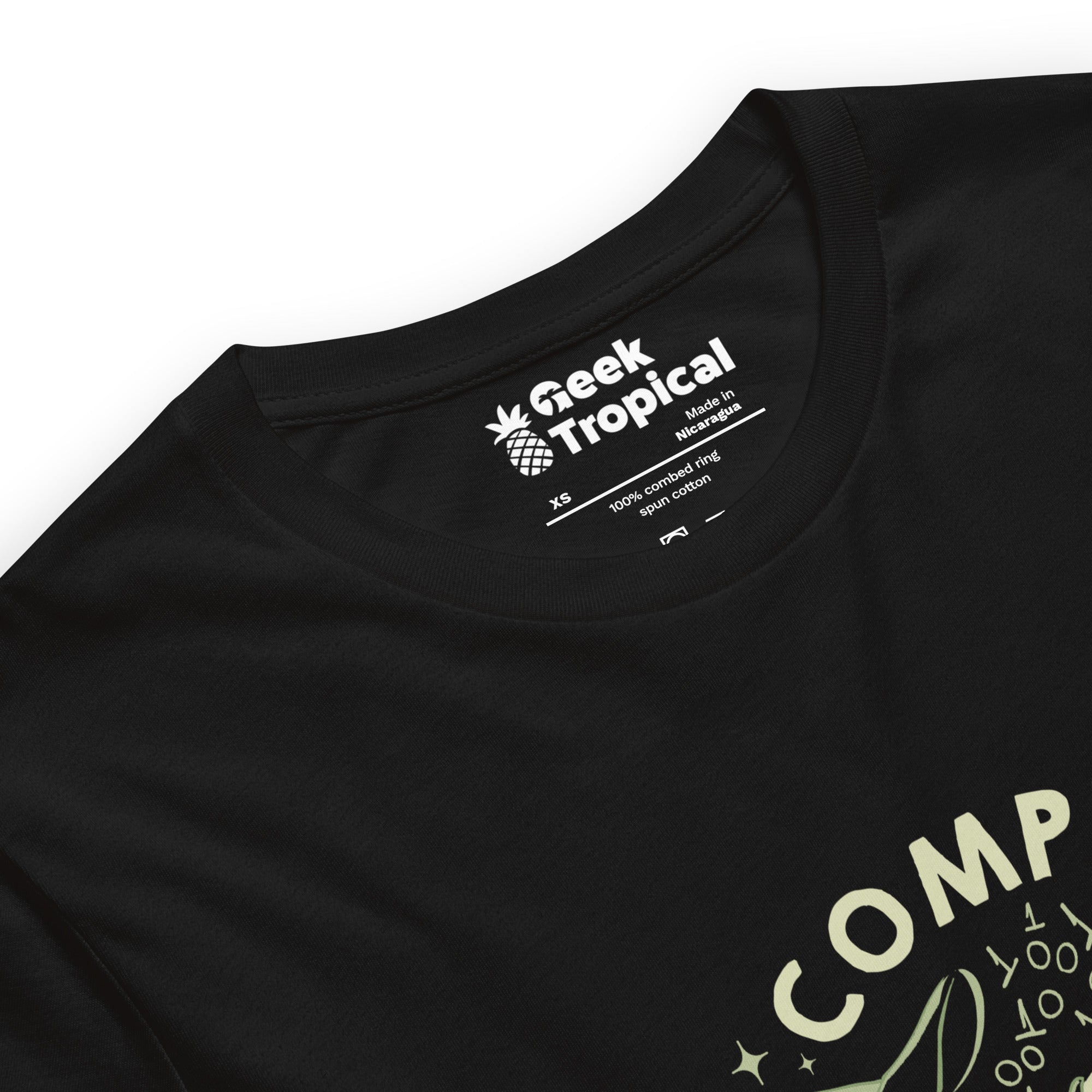 Computer Cat Whisperer T-Shirt Geek Nerd