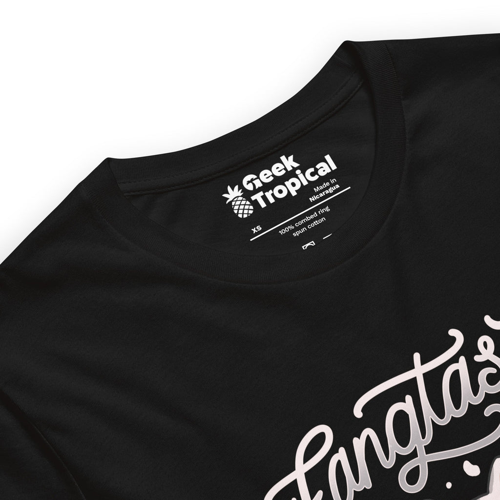 Fangtastic Vampire Cat T-Shirt Geek Nerd