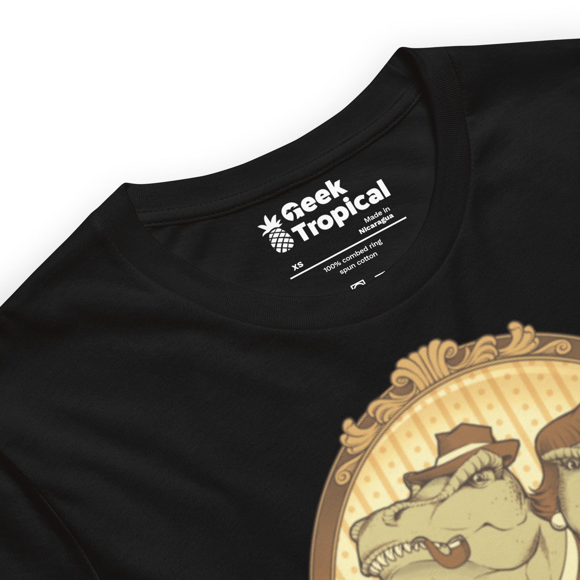 T - rex Family Portrait T-Shirt Geek Nerd