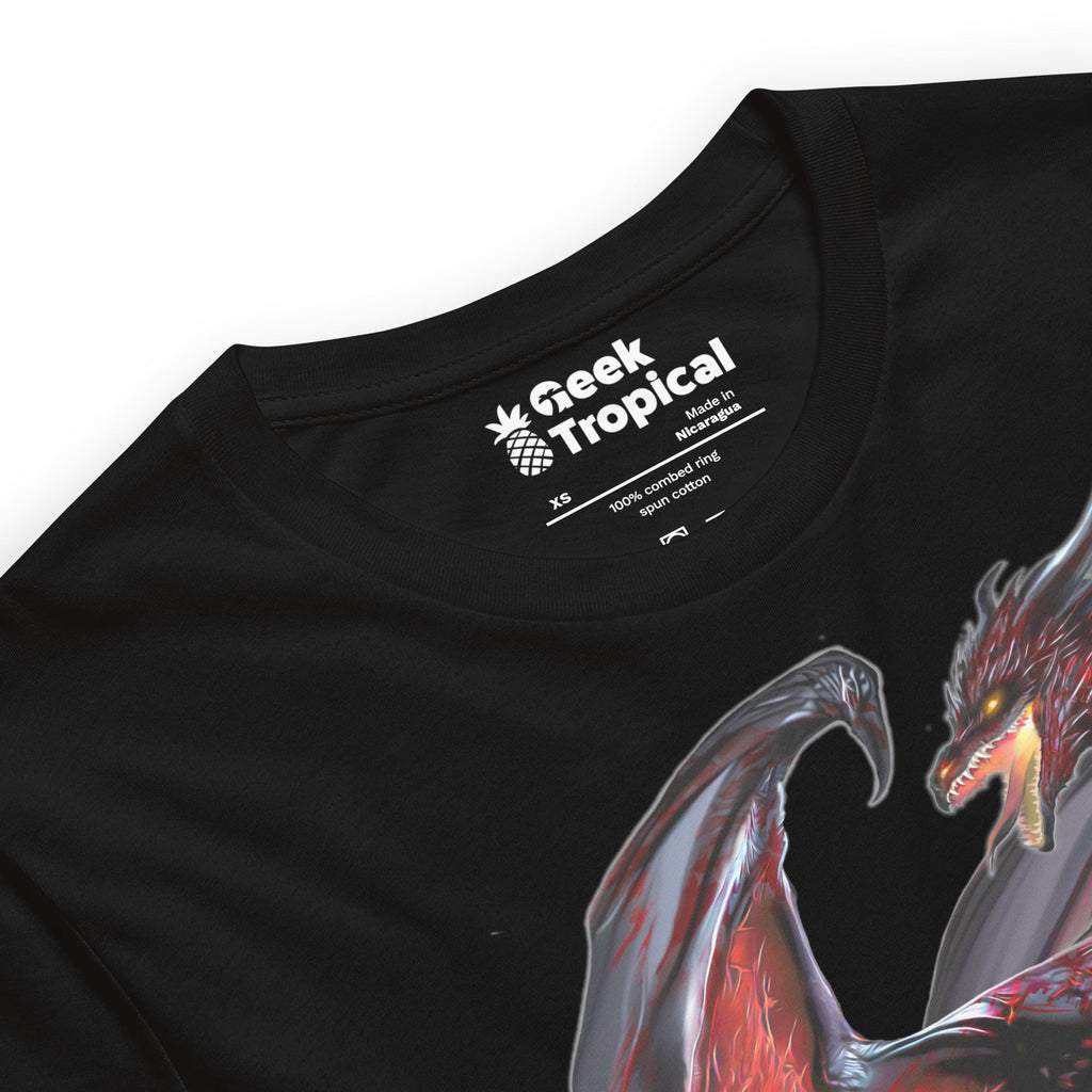Dragonblade WIDOWBLADE T-Shirt Geek Nerd Advertise to Meta Design by Ruth Thompson dnd & rpg print
