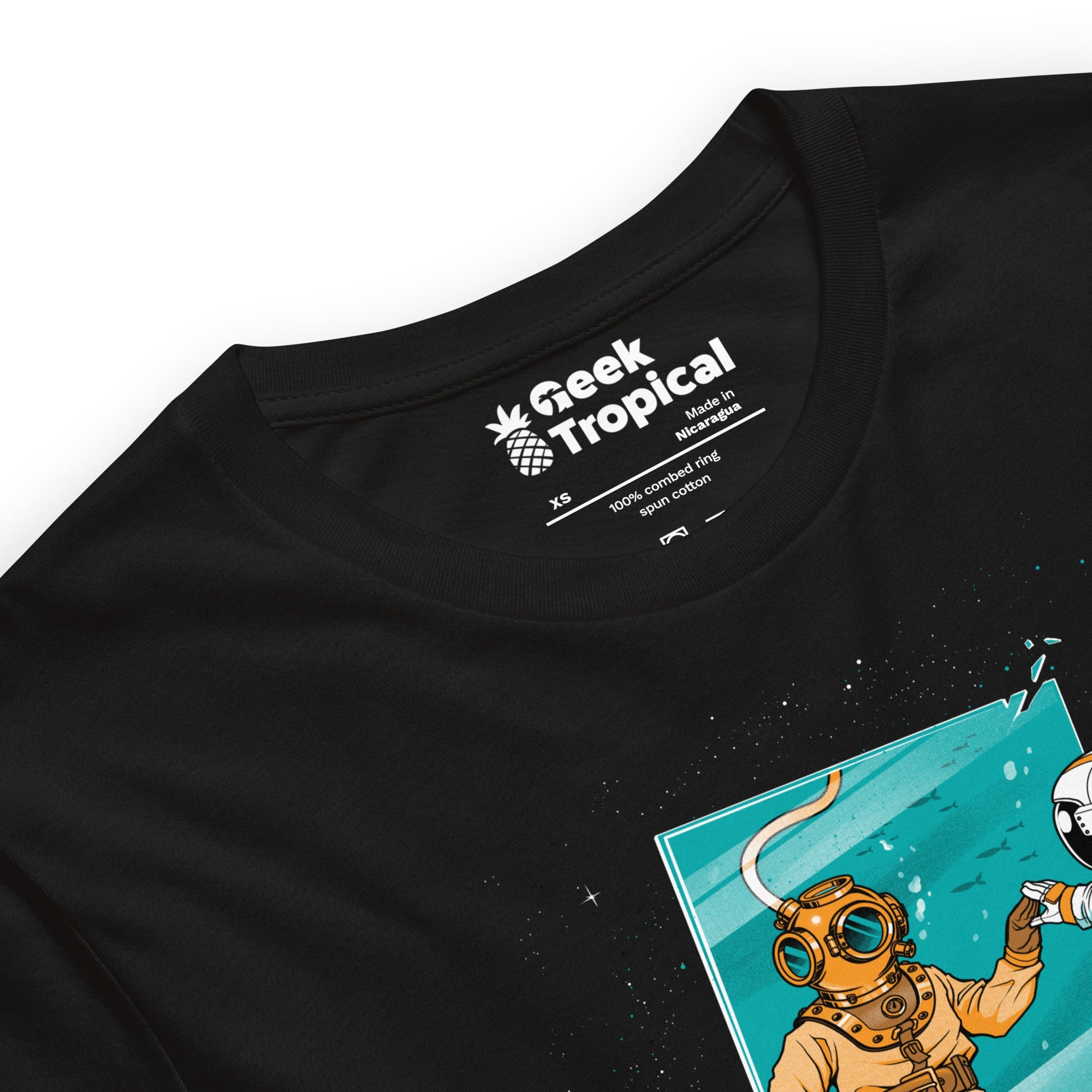 The Other Side of The Mirror T-Shirt Geek Nerd Advertise to Meta Design by Tobe Fonseca FLOW DESC WRITING