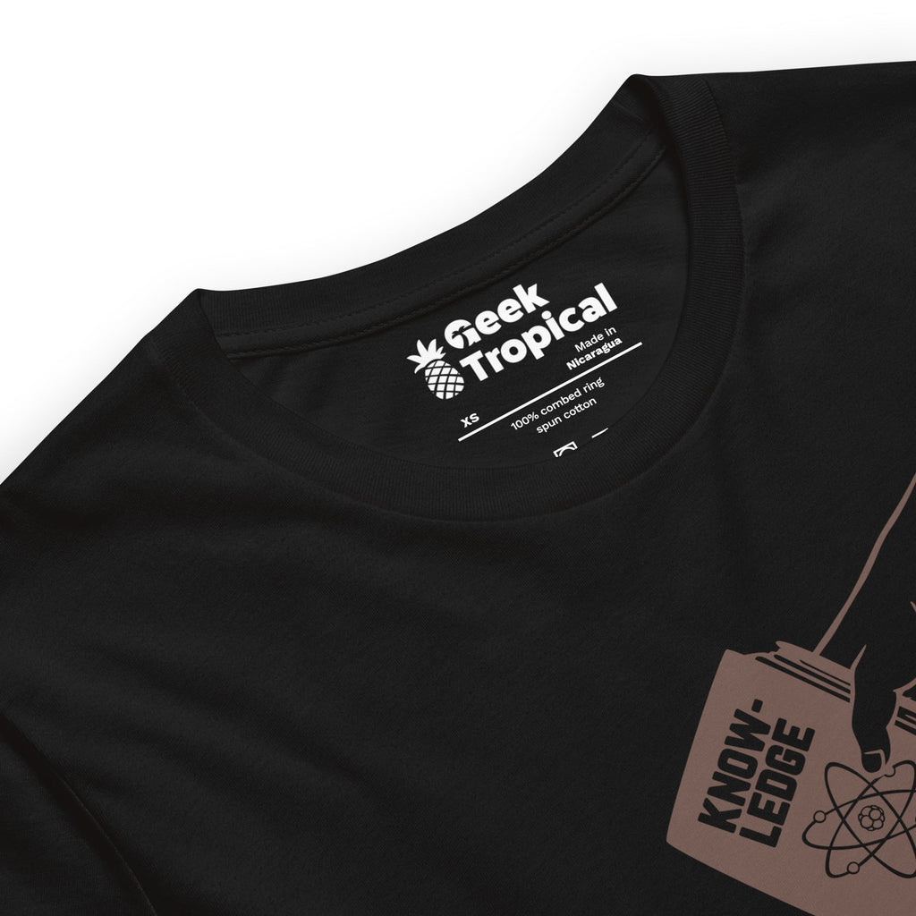 The Book's Creation T-Shirt Geek Nerd Advertise to Meta Book Prints Design by Tobe Fonseca