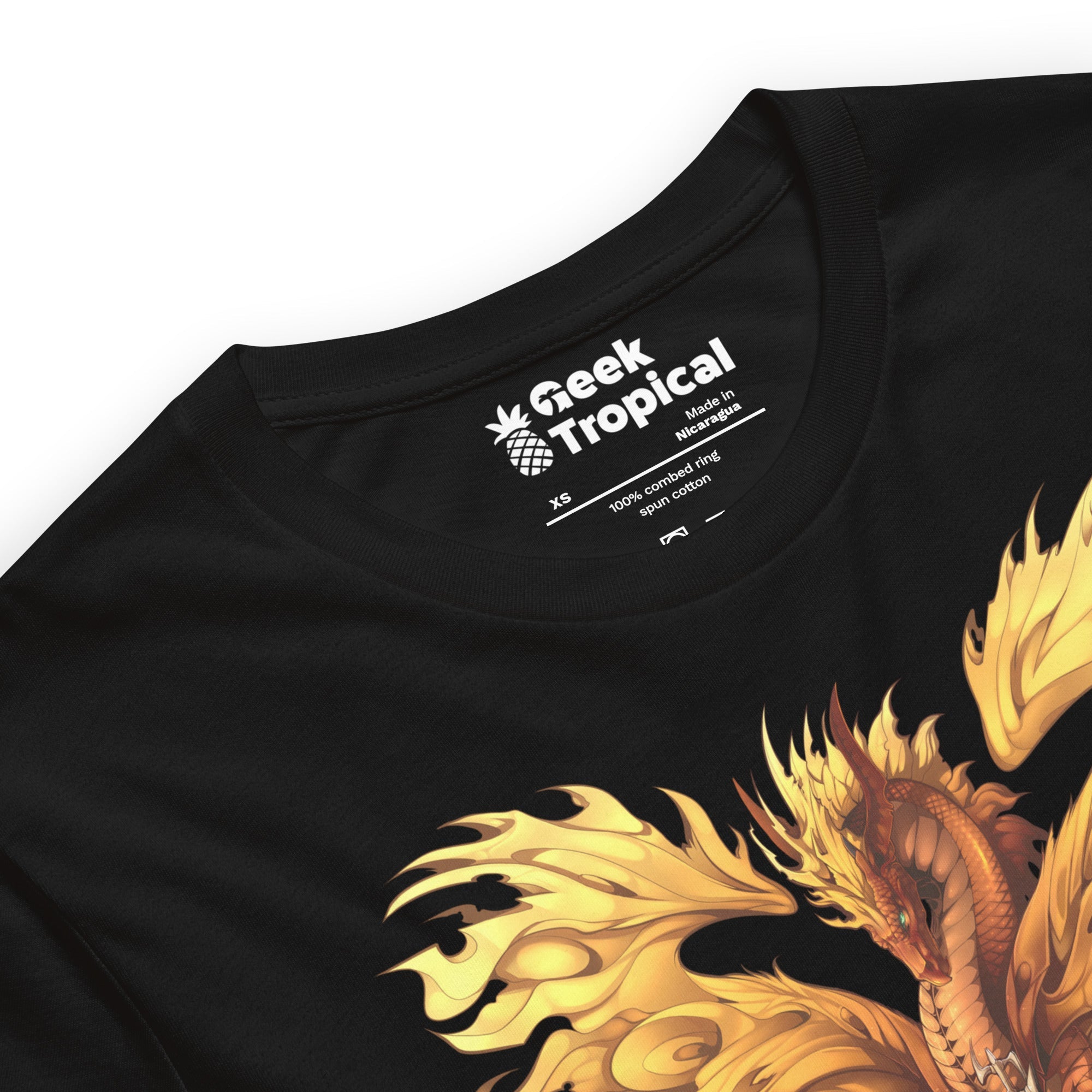 Dragonblade FLAMEBLADE T-Shirt Geek Nerd Advertise to Meta Design by Ruth Thompson Fantasy Prints