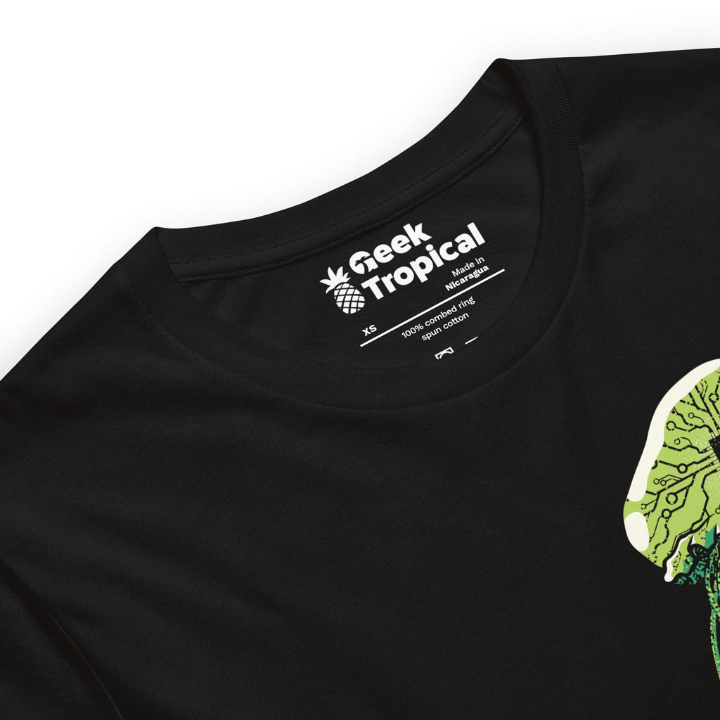 Technology Cyberpunk Jellyfish Science Computer T-Shirt Geek Nerd Advertise to Meta computer print Design by Tobe Fonseca
