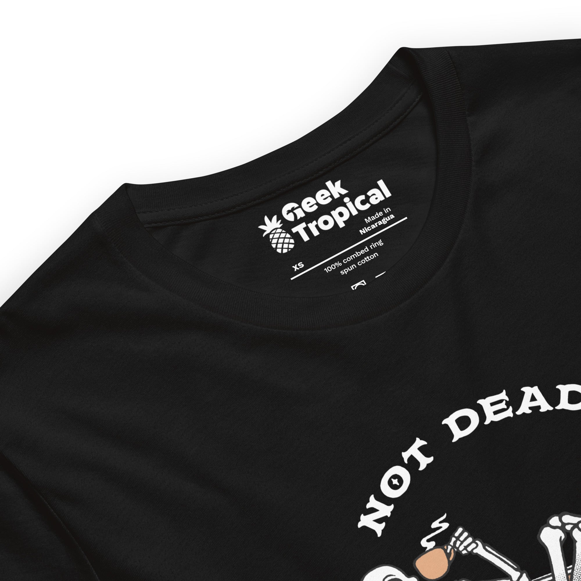 Not Dead, Just Chill T-Shirt Geek Nerd Advertise to Meta Design by Tobe Fonseca FLOW DESC WRITING