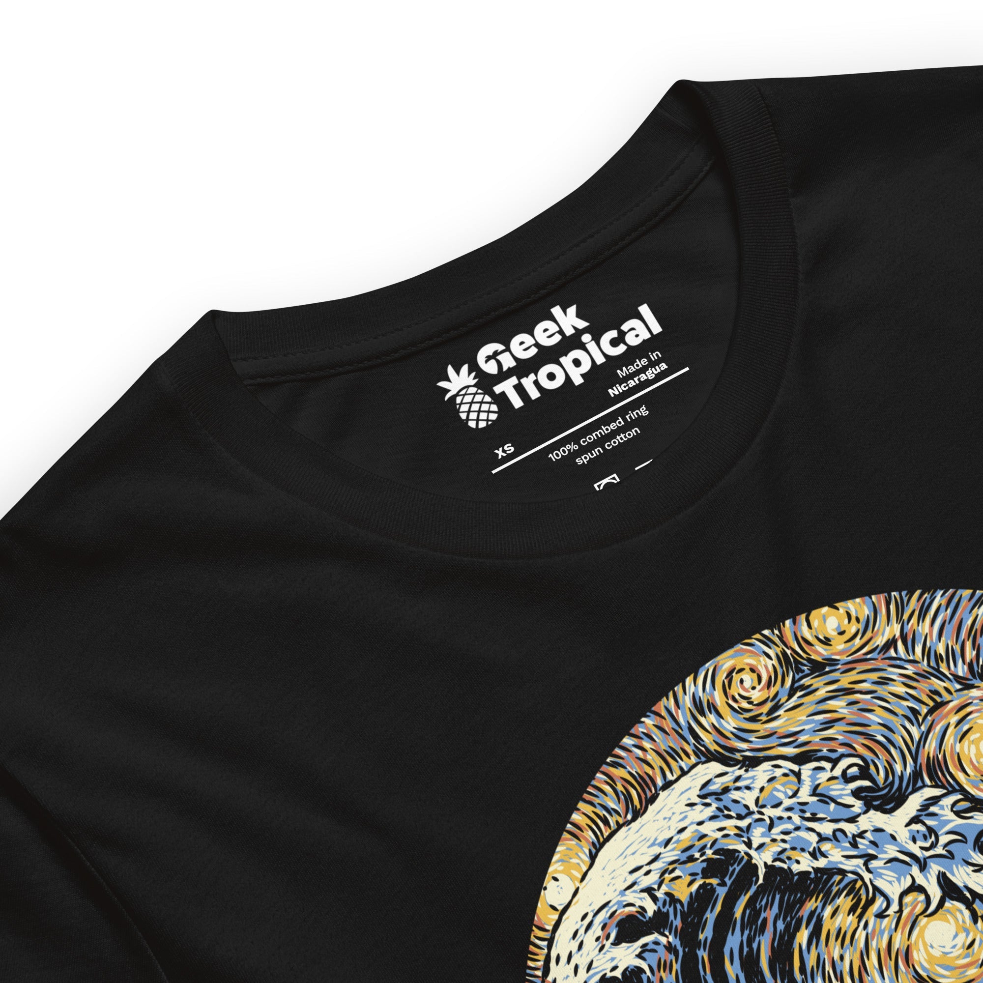 Kanagawa Wave The Starry Night T-Shirt Geek Nerd Advertise to Meta Design by Tobe Fonseca FLOW DESC WRITING