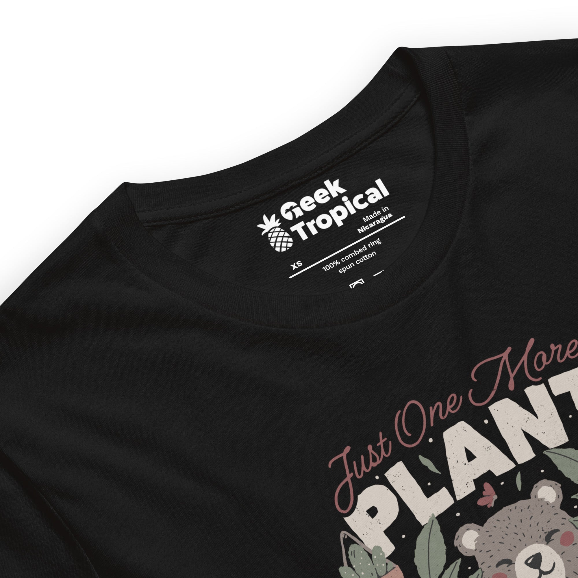 Just One More Plant T-Shirt Geek Nerd Advertise to Meta Botany Print Design by Tobe Fonseca