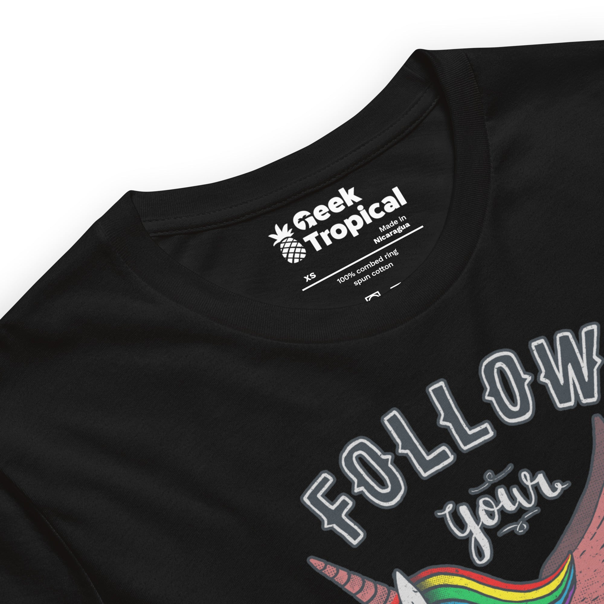 Follow Your Dreams T-Shirt Geek Nerd Advertise to Meta Design by Tobe Fonseca FLOW DESC WRITING