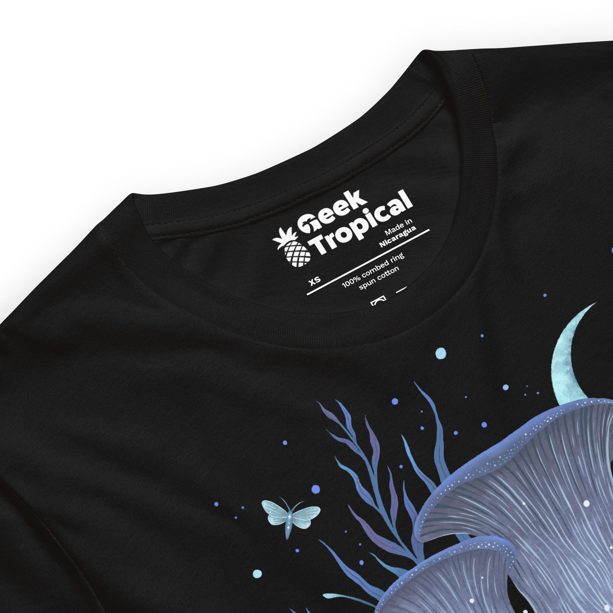 Blue Oyster T-Shirt Geek Nerd Advertise to Meta Design by Episodic Drawing FLOW DESC WRITING