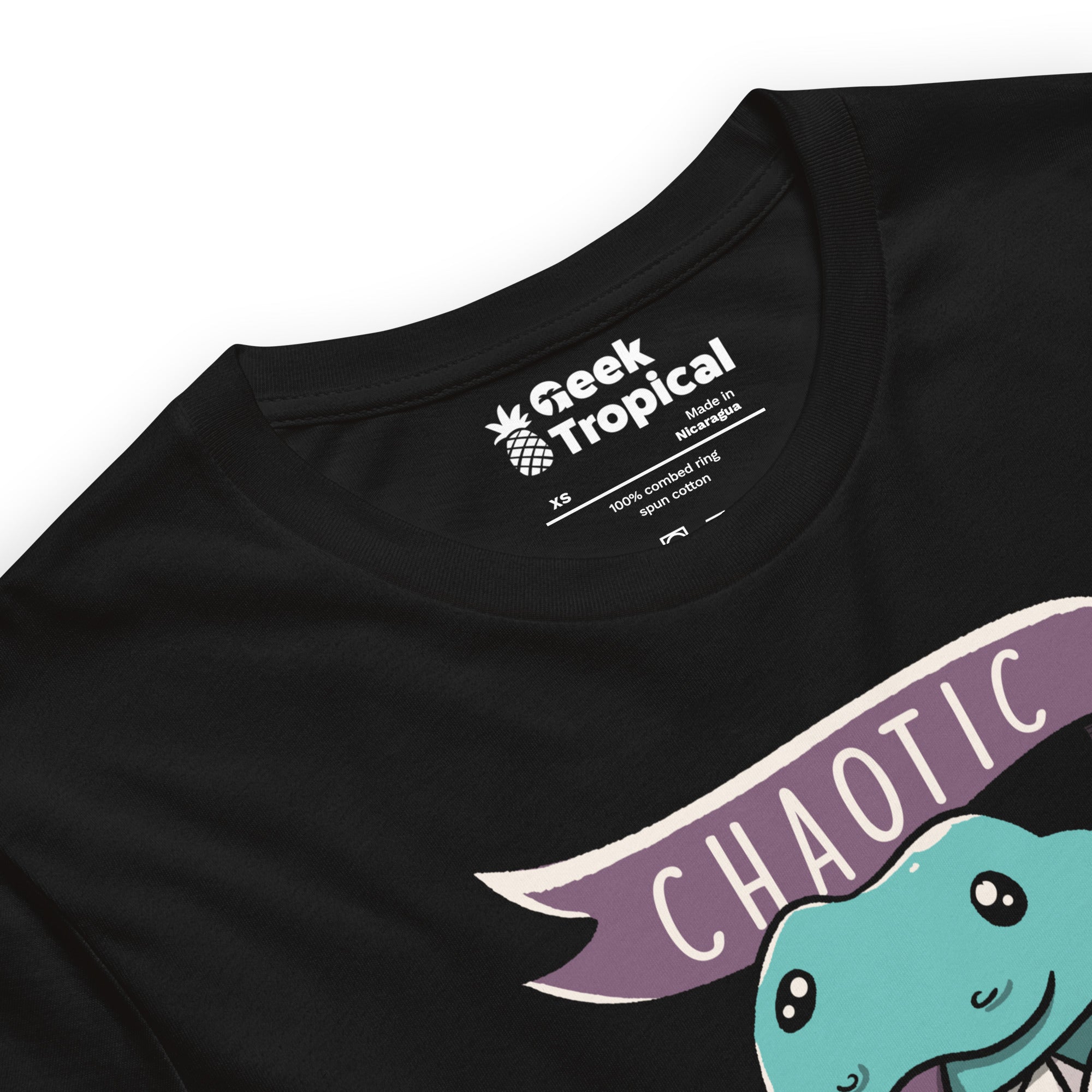 Chaotic Cute RPG Dragon T-Shirt Geek Nerd Advertise to Meta Design by Tobe Fonseca dnd & rpg print