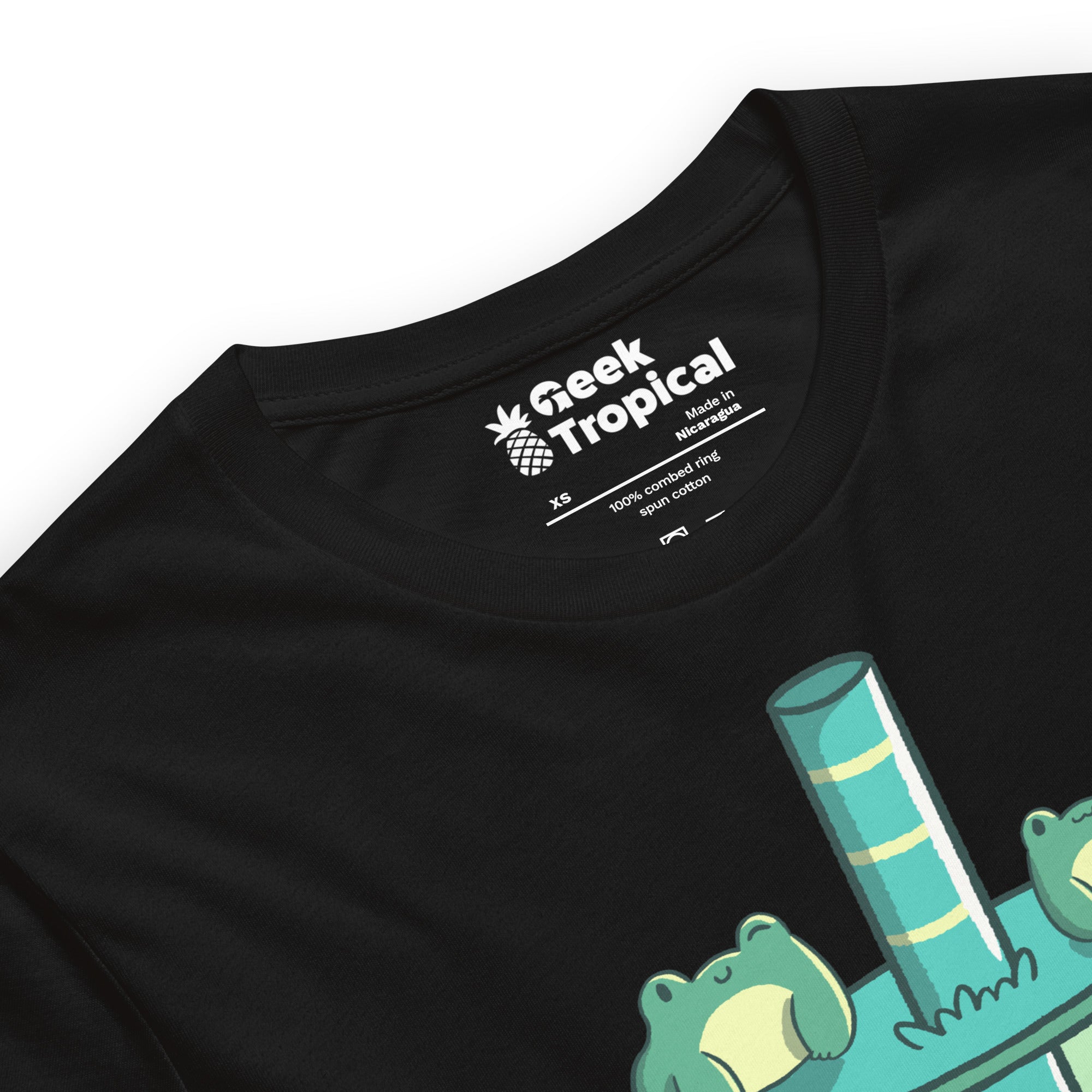 Bubble Toad T-Shirt Geek Nerd Advertise to Meta Animal Patterns Design by Tobe Fonseca