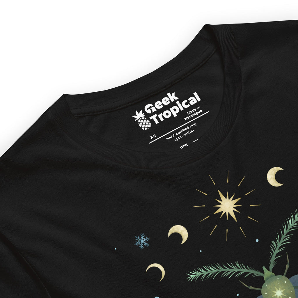 Christmas Moth T-Shirt Geek Nerd Advertise to Meta Animal Patterns Christmas Print