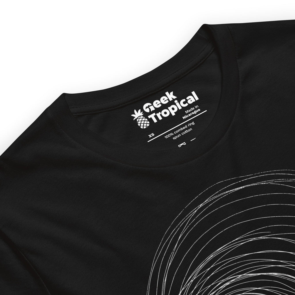 Black Hole Astronaut Lost in Space T-Shirt Geek Nerd Advertise to Meta Design by Tobe Fonseca FLOW DESC WRITING