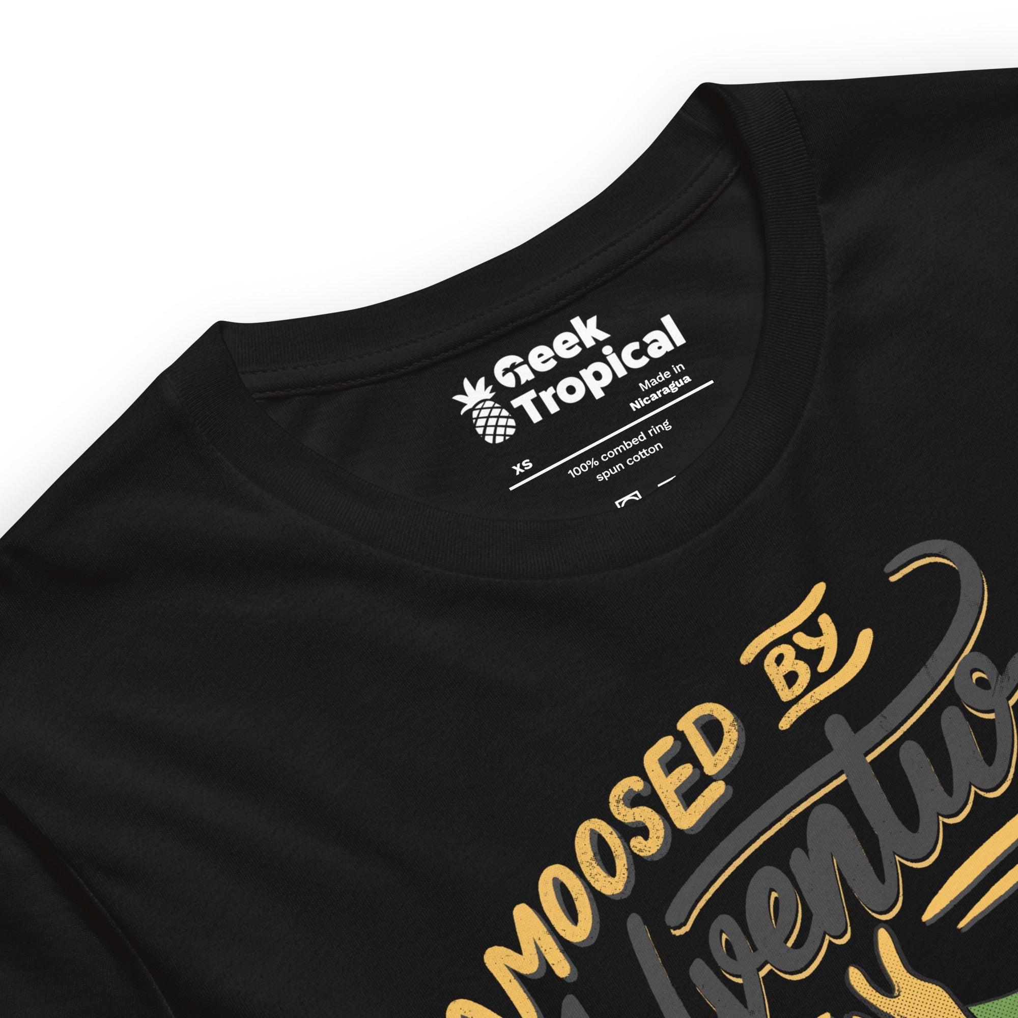 Amoosed by Adventure T-Shirt Geek Nerd Advertise to Meta Animal Patterns Design by Tobe Fonseca