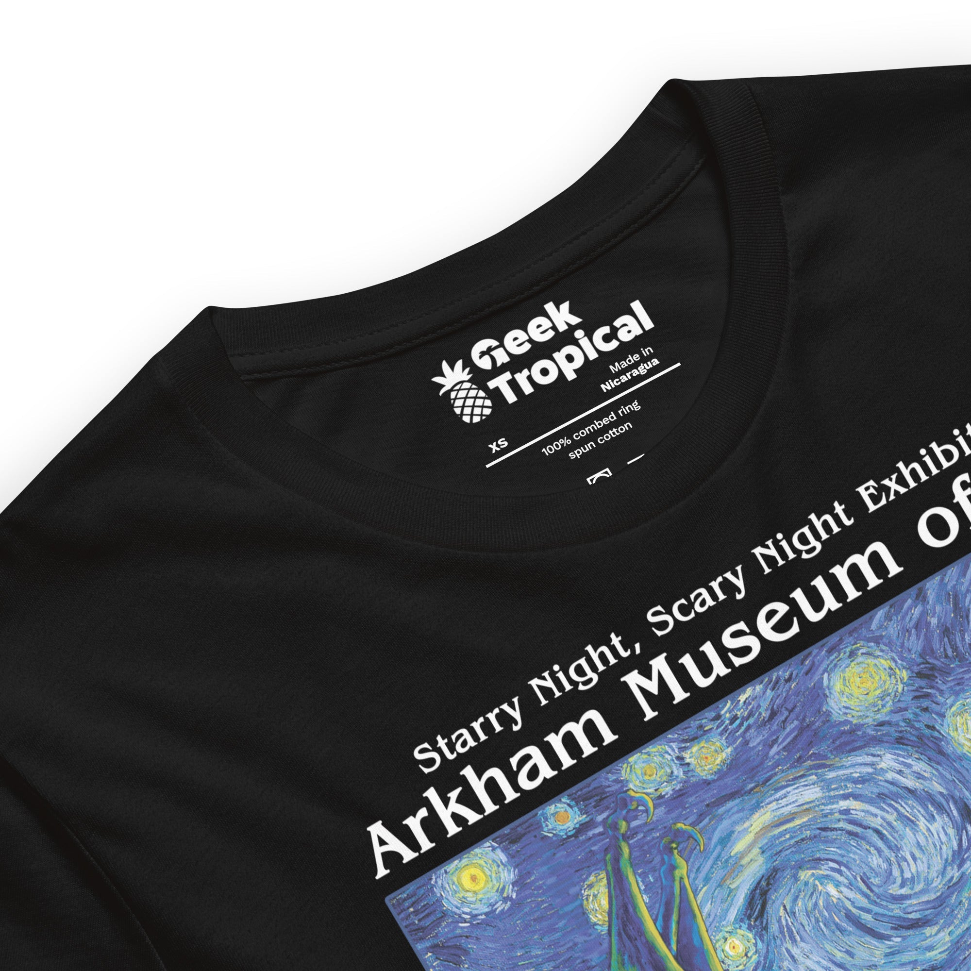 Starry Night Cthulhu T-Shirt Geek Nerd Advertise to Meta dnd & rpg print Fantasy Prints